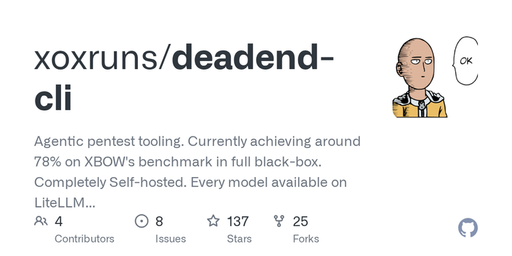Show HN: Deadend CLI – Open-source self-hosted agentic pentest tooling