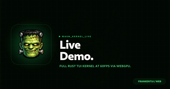 Show HN: FrankenTUI in the Browser