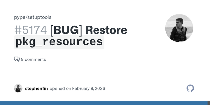 Restore Pkg_resources #5174