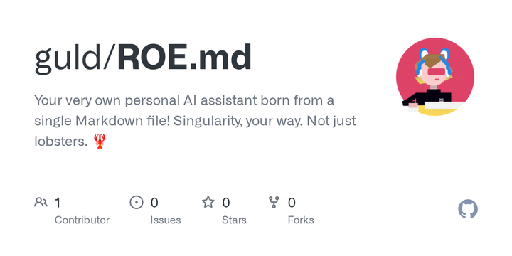 Show HN: Roe.md generate your own OpenClaw-like bot from a single Markdown file