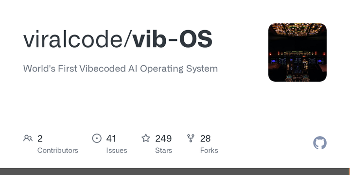 First Vibecoded AI Operating System