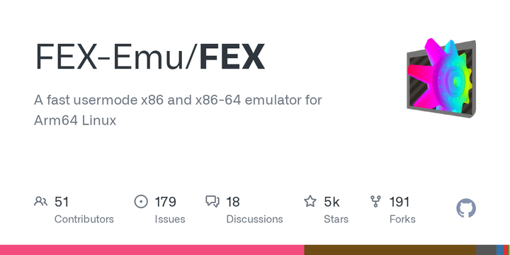 FEX: A fast usermode x86 and x86-64 emulator for ARM64 Linux