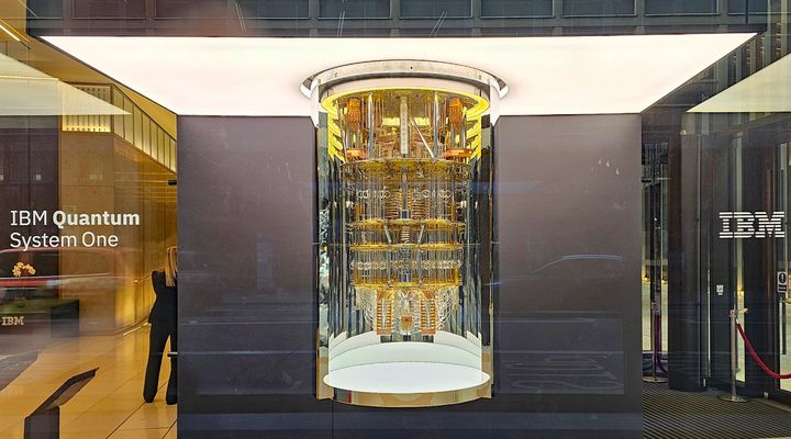 You can see a working Quantum Computer in IBM's London office