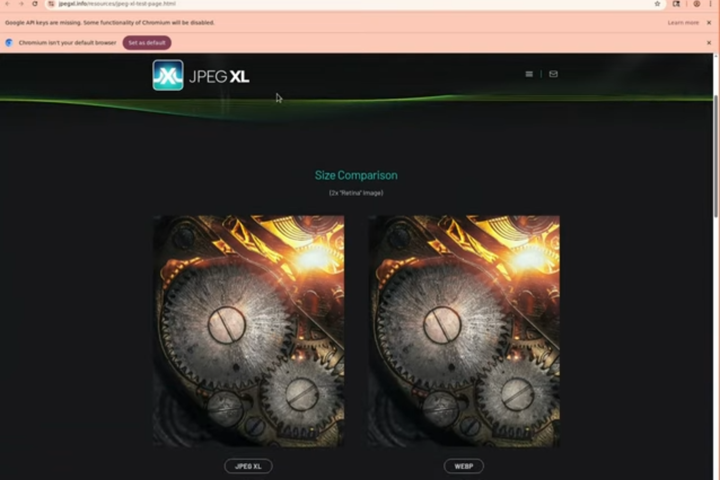 Google Revisits JPEG XL in Chromium After Earlier Removal