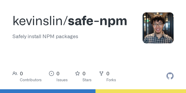 Show HN: Safe-NPM – only install packages that are +90 days old