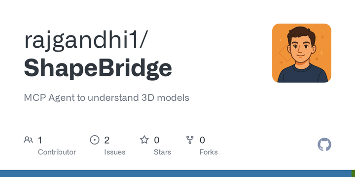 Show HN: ShapeBridge – AI-Based 3D Model Processing and Analysis Framework