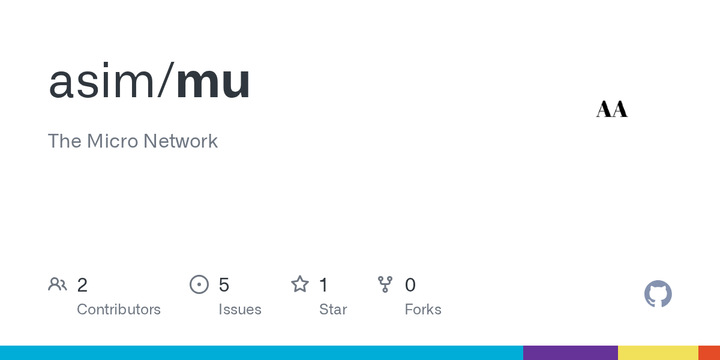 Mu – The Micro Network