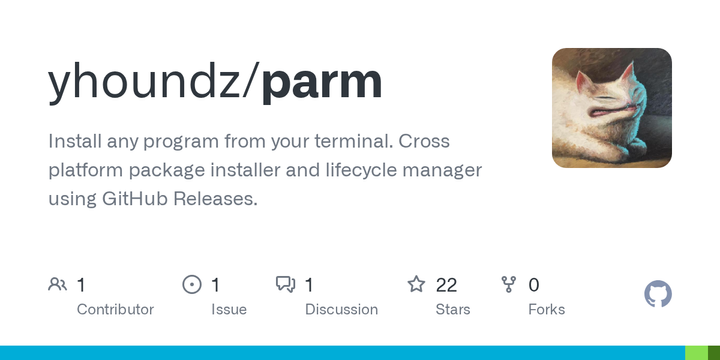 Show HN: Parm – Install GitHub releases just like your favorite package manager