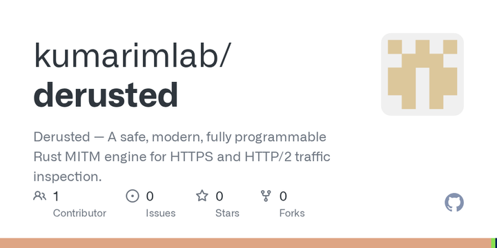 Show HN: Derusted – An open-source programmable HTTPS MitM proxy engine in Rust