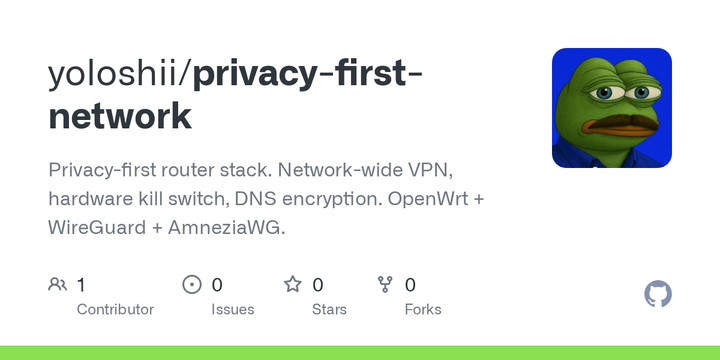 Show HN: Whole-home VPN router with hardware kill switch (OpenWrt and WireGuard)