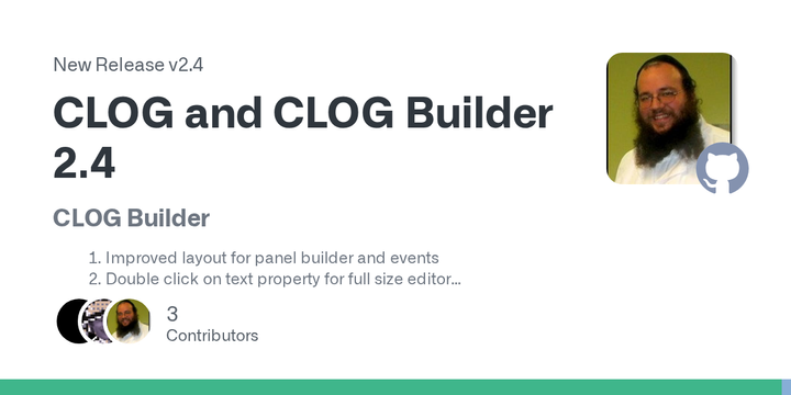 Clog and Clog Builder 2.4