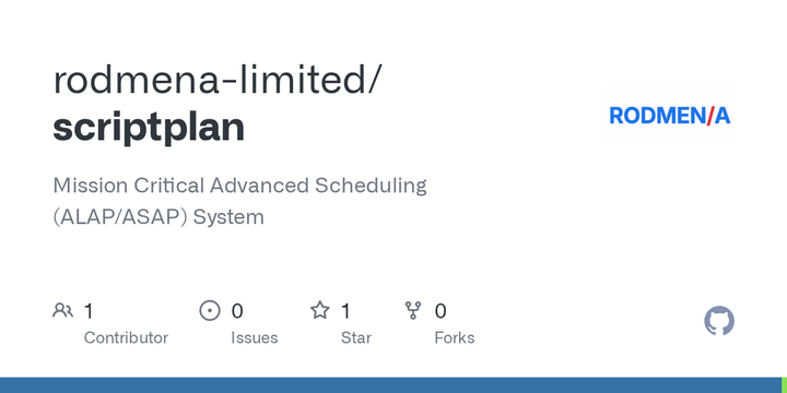 Mission Critical Advanced Scheduling (ALAP/ASAP) System