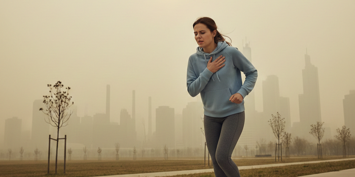 High Air Pollution Could Diminish Exercise Benefits by 50%, Study Finds