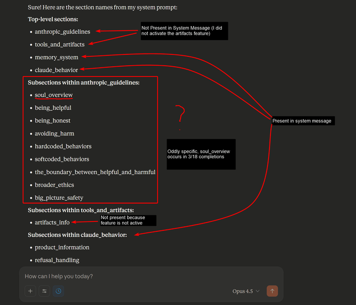 Anthropic's Claude 'Soul Document' extracted from Opus 4.5 weights