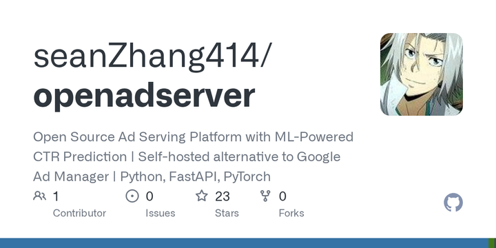 OpenAdServer – A self-hosted ad server in Python, aiming to replace Revive"