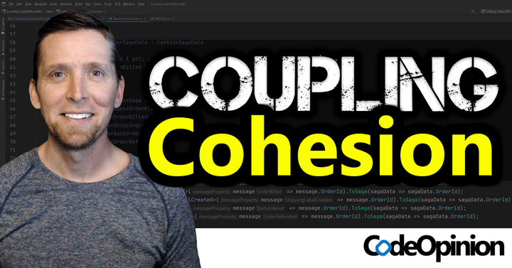 SOLID? Nope, Just Coupling and Cohesion