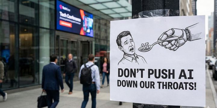 Don't push AI down our throats