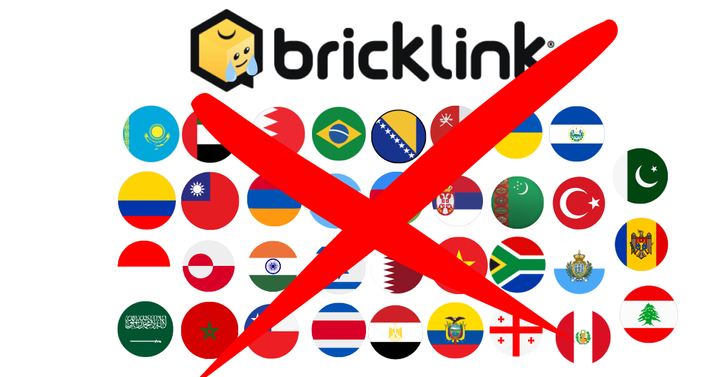 Bricklink suspends Marketplace operations in 35 countries (developing story)
