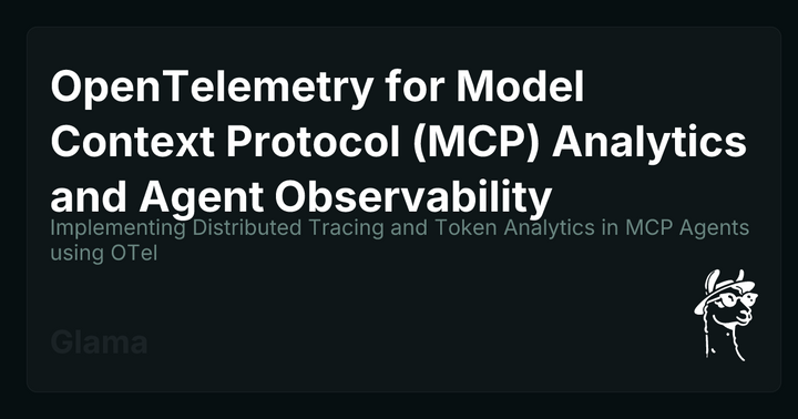 OpenTelemetry for MCP