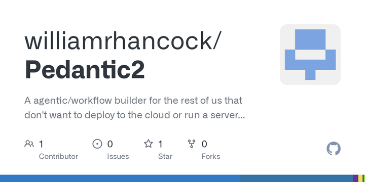 Pedantic2 – A anti-Zapier/N8N that runs on a laptop