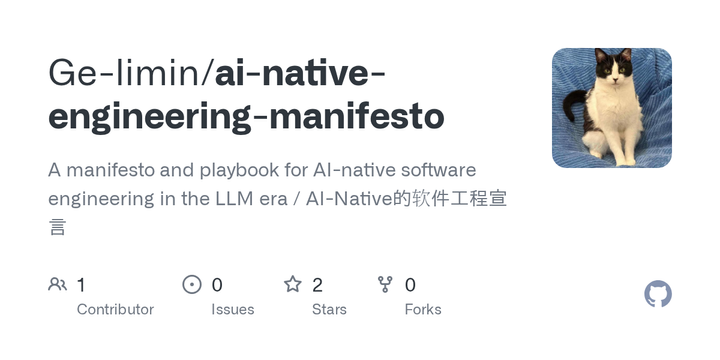 AI engineering manifesto (December 2025)