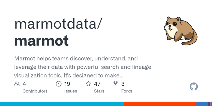 Show HN: Marmot – Single-binary data catalog (no Kafka, no Elasticsearch)