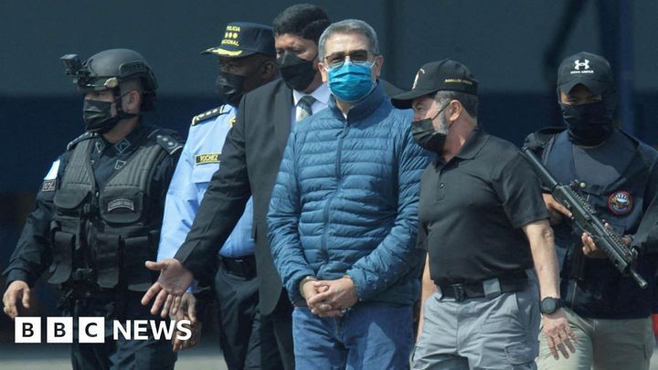 Honduran ex-president released from US prison after Trump pardon