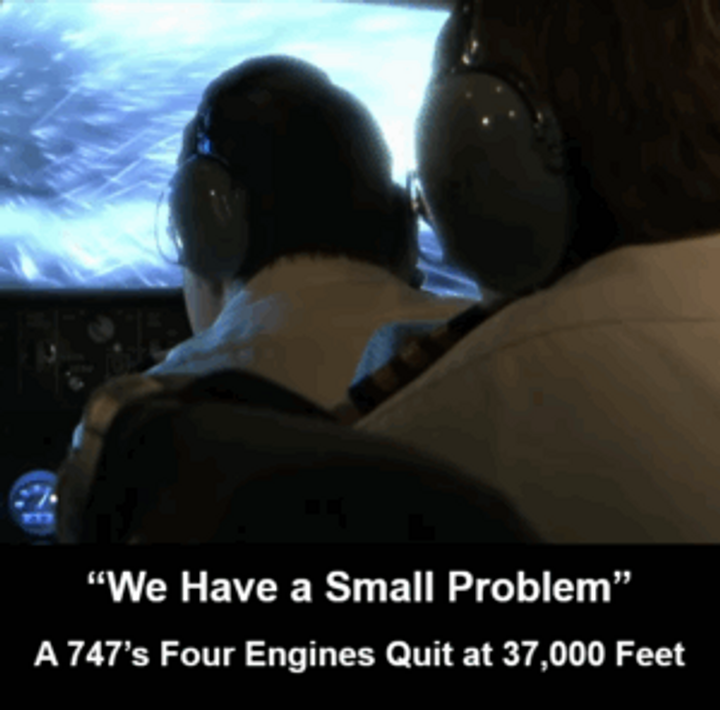 "We Have a Small Problem" – A 747'S Four Engines Quit at 37,000 Feet