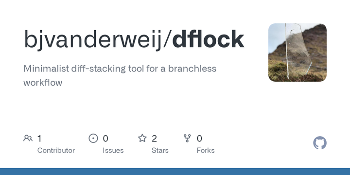 Dflock: A CLI tool for stacked diffs using a branchless workflow