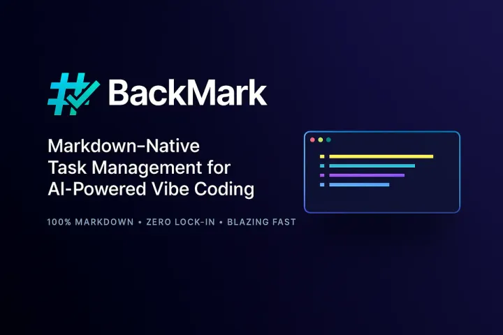 Show HN: BackMark – Markdown task manager built for AI-assisted coding