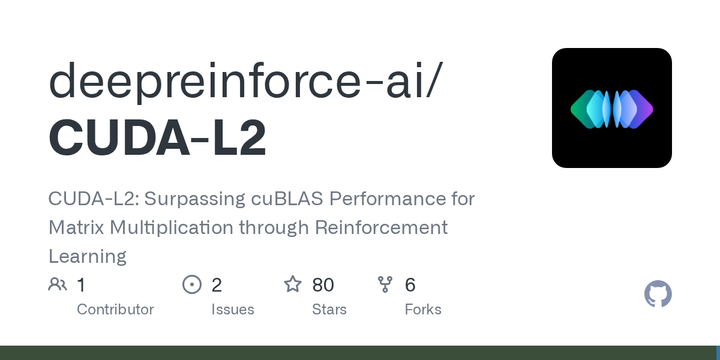 CUDA-l2: Surpassing cuBLAS performance for matrix multiplication through RL