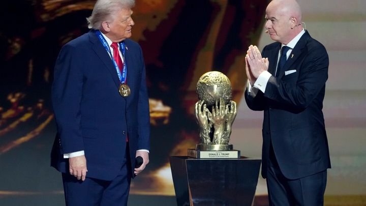Trump awarded FIFA peace prize