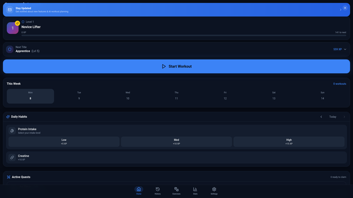 Show HN: I replaced my premium workout app with vibecode