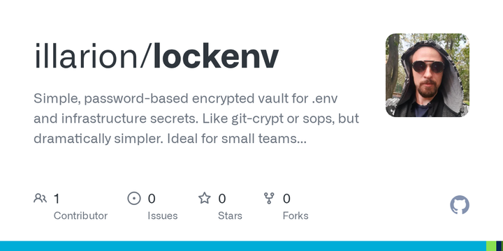Show HN: Lockenv – Simple encrypted secrets storage for Git
