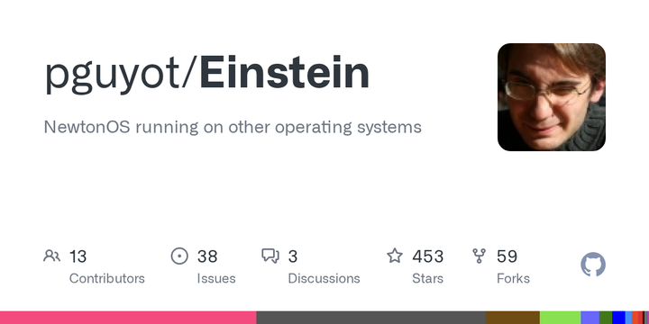 Einstein: NewtonOS running on other operating systems
