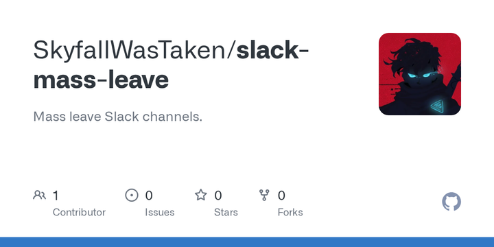 Show HN: A tool to mass-leave Slack channels