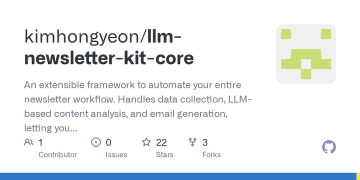 Show HN: LLM Newsletter Kit – Automate expert newsletters for $0.20/issue
