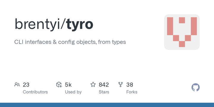 Tyro: Python CLI from type annotations (1.0 release)