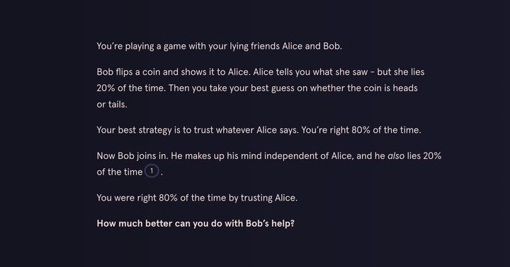 Are Two Heads Better Than One?