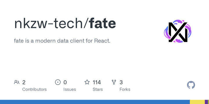 Show HN: Fate, a new data framework for React and tRPC, inspired by Relay