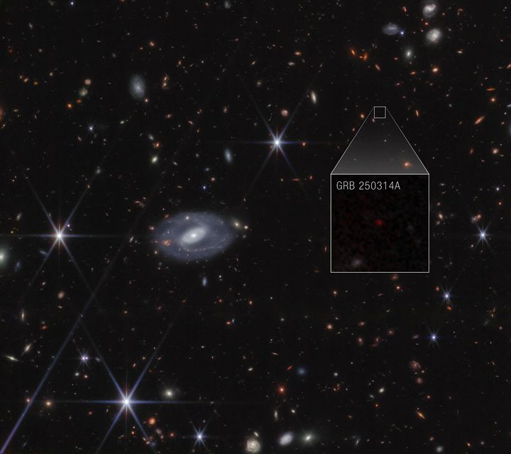 Webb identifies earliest supernova to date, shows host galaxy