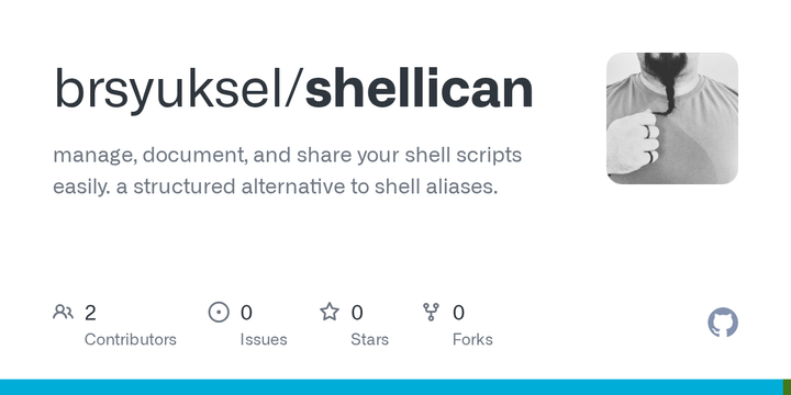 Show HN: Shellican – A CLI to organize, document, and share shell scripts
