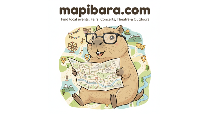Show HN: Mapibara – A Map for Local Events (markets, concerts, hiking...)