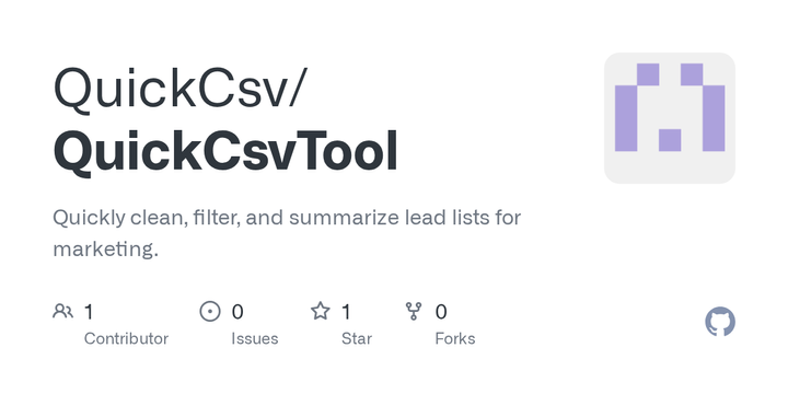 Show HN: A tiny Rust CLI tool to clean and fix messy CSV files
