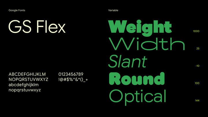 Google releases its new Google Sans Flex font as open source