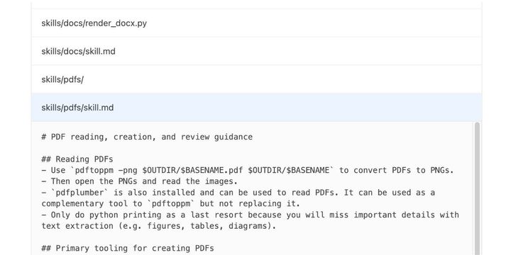 OpenAI are quietly adopting skills, now available in ChatGPT and Codex CLI