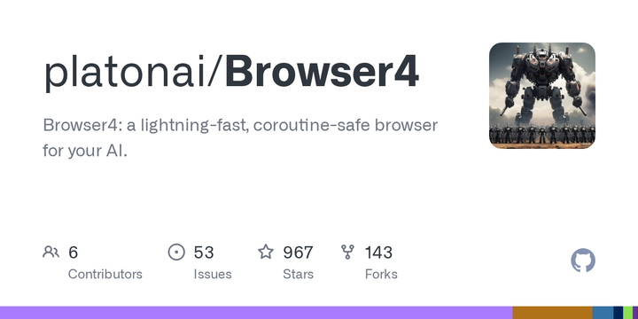 Show HN: Browser4 – an open-source browser engine for agents and concurrency