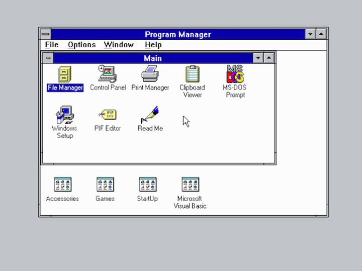 Windows 3.1 in the Browser