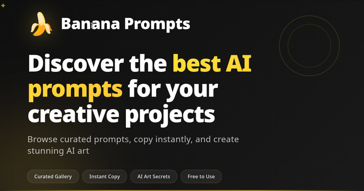 Banana Prompts – Share and Discover AI Image Prompts