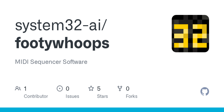 Show HN: Footywhoops – MIDI Sequencer Software